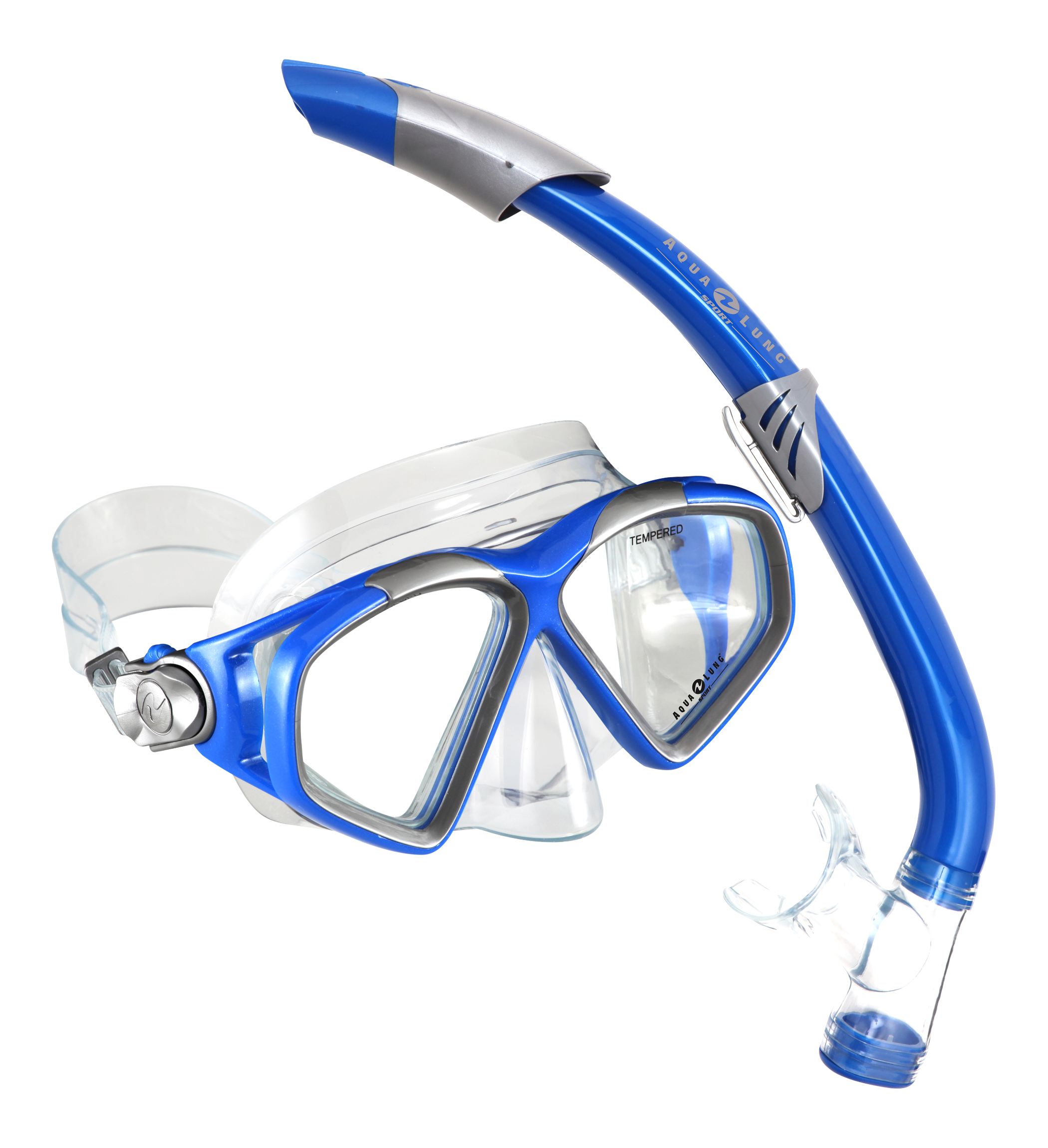 Aqua Lung Sport Cozumel Mask and Seabreeze Dry Snorkel Set for Adults ...